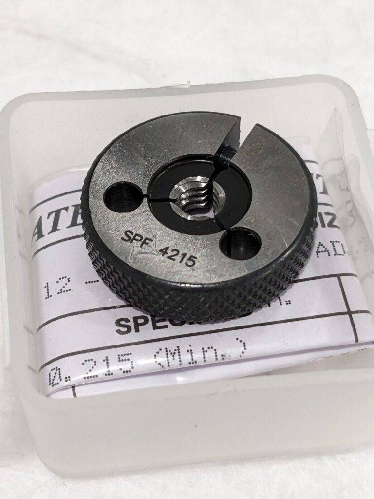 SPI Threaded Ring Gage: #12-24 Thread, Class 2A, Go 23-147-2
