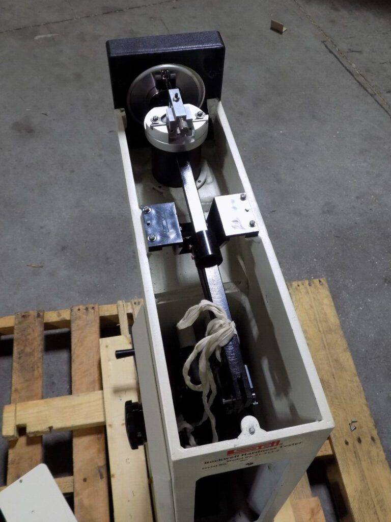 SPI Tall Frame Rockwell Hardness Tester w/ Dial Indicator 21-313-2 Damaged
