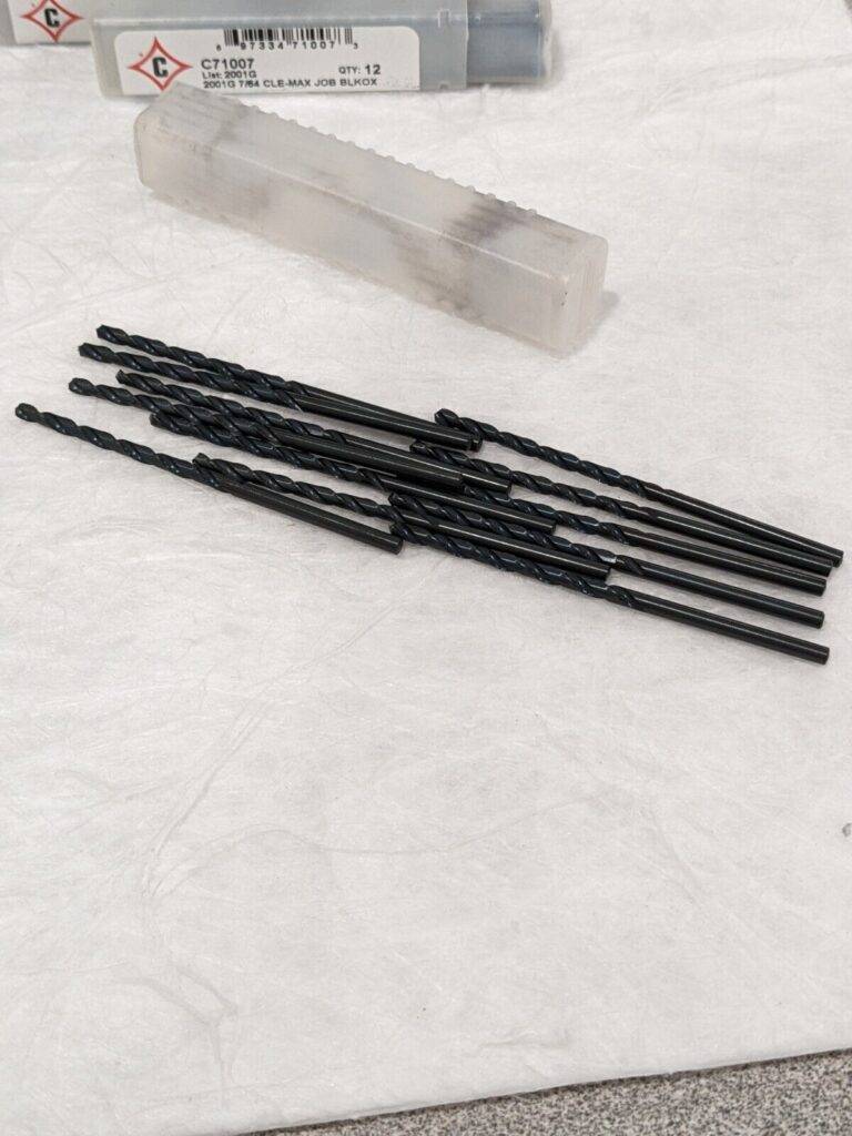 CLEVELAND Jobber Drill: 7/64" Dia, 118 deg Point, High Speed Steel Qty 36 C71007
