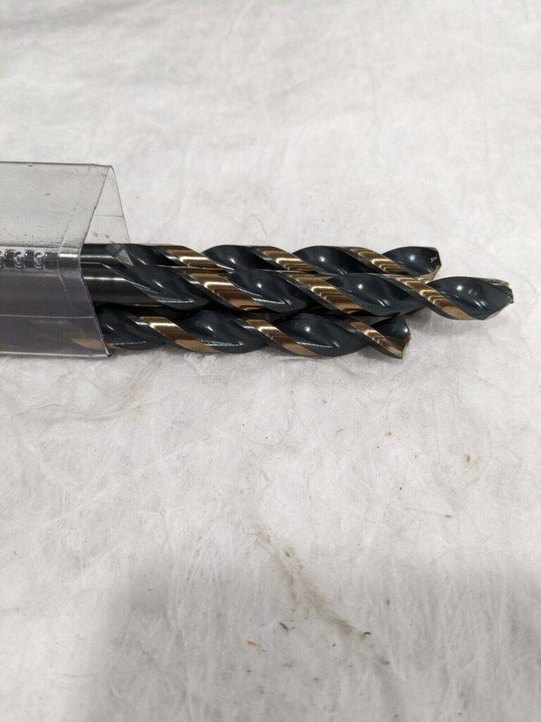 Triump Twist Jobber Drill: 13/32" Dia, 135 deg Point, HSS Qty 4 012526