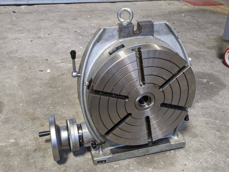 Phase II Rotary Table 12" Diameter 4MT Horizontal / Vertical 221-312 Damaged