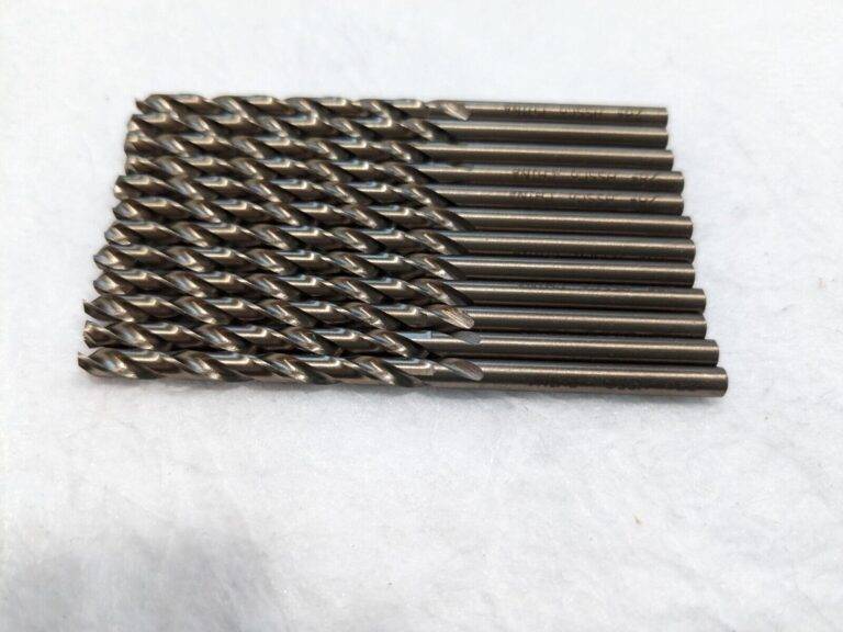 PRECISION Jobber Drill: 9/64" Dia, 135 deg Point HSS 12pk 5996318