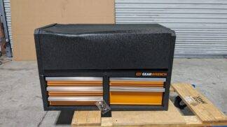 GEARWRENCH 5 Drawer Top Tool Chest 18 x 23 x 36” Steel Black/Orange 83242 Damage