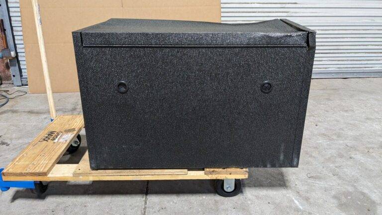 GEARWRENCH 5 Drawer Top Tool Chest 18 x 23 x 36” Steel Black/Orange 83242 Damage