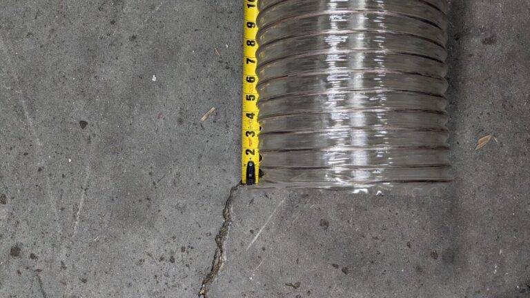 HI-TECH DURAVENT Blower Duct Hose Polyvinylchloride 8" ID 7 psi 25' -20 to 180°