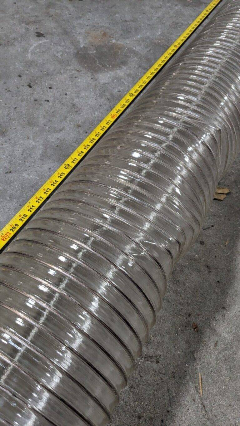 HI-TECH DURAVENT Blower Duct Hose Polyvinylchloride 8" ID 7 psi 25' -20 to 180°