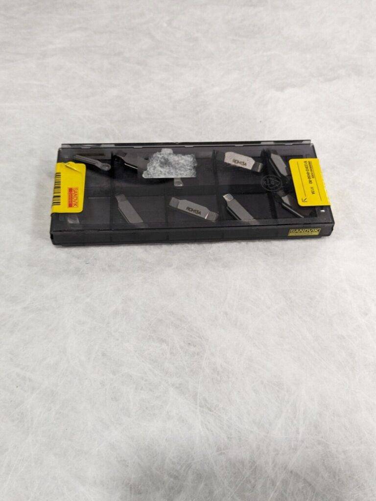 Sandvik Grooving Insert: N1230450 H13A, Solid Carbide Qty 10 5736584