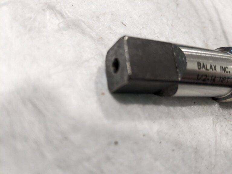 BALAX 1/2-14 NPT, Bright Finish HSS 02500-000