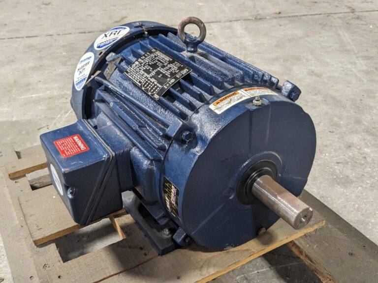 Marathon Severe Duty Electric Motor 7.5 HP 230/460v 3 Ph 213TTFS6531 Damaged