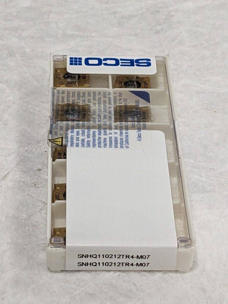 SECO Milling Insert: SNHQ110212TR4-M07 F40M, Solid Carbide Qty 10 02526591