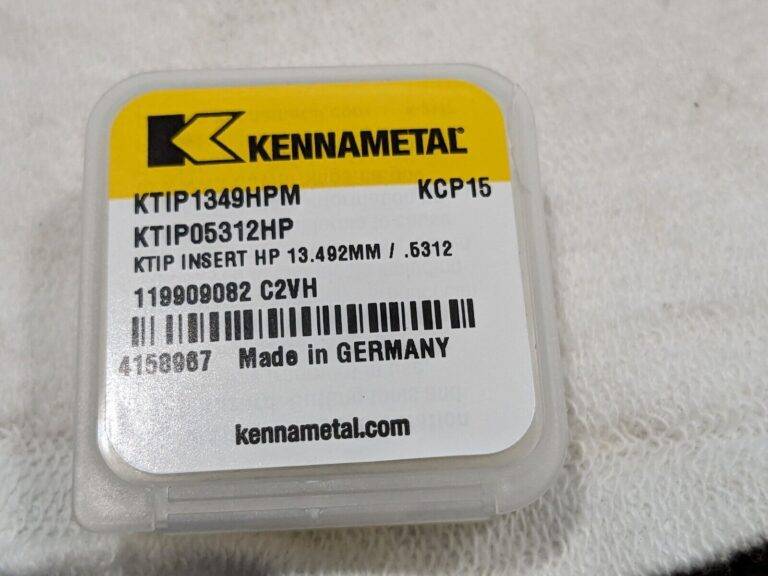 KENNAMETAL Replaceable Drill Tip: KTIP05312HP KCP15 4158967