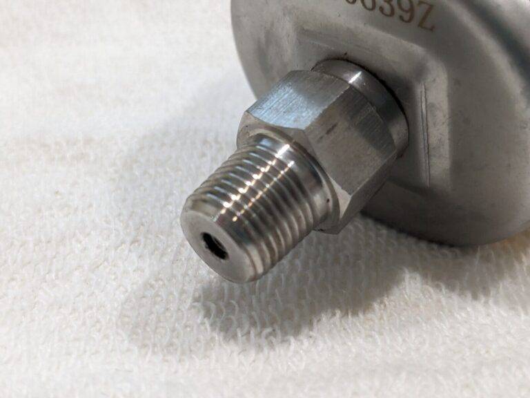 WIKA Pressure Gauge: 2-1/2" Dial, 0 to 100 psi 9833574