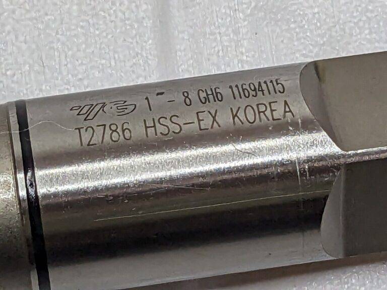 YG1 Spiral Flute Combo Tap Bright Coated HSS-EX 1"-8 GH6 4FL T2786
