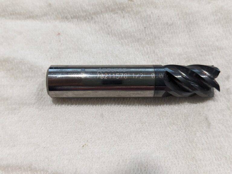 ACCUPRO Corner Radius End Mill: 1/2" Dia, 5/8" LOC 12178672