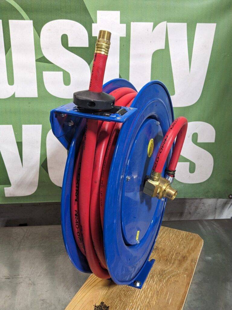 CoxReels Spring Retractable Hose Reel 50 Ft. x 3/4 In. 300 PSI Max EZ-SH-550