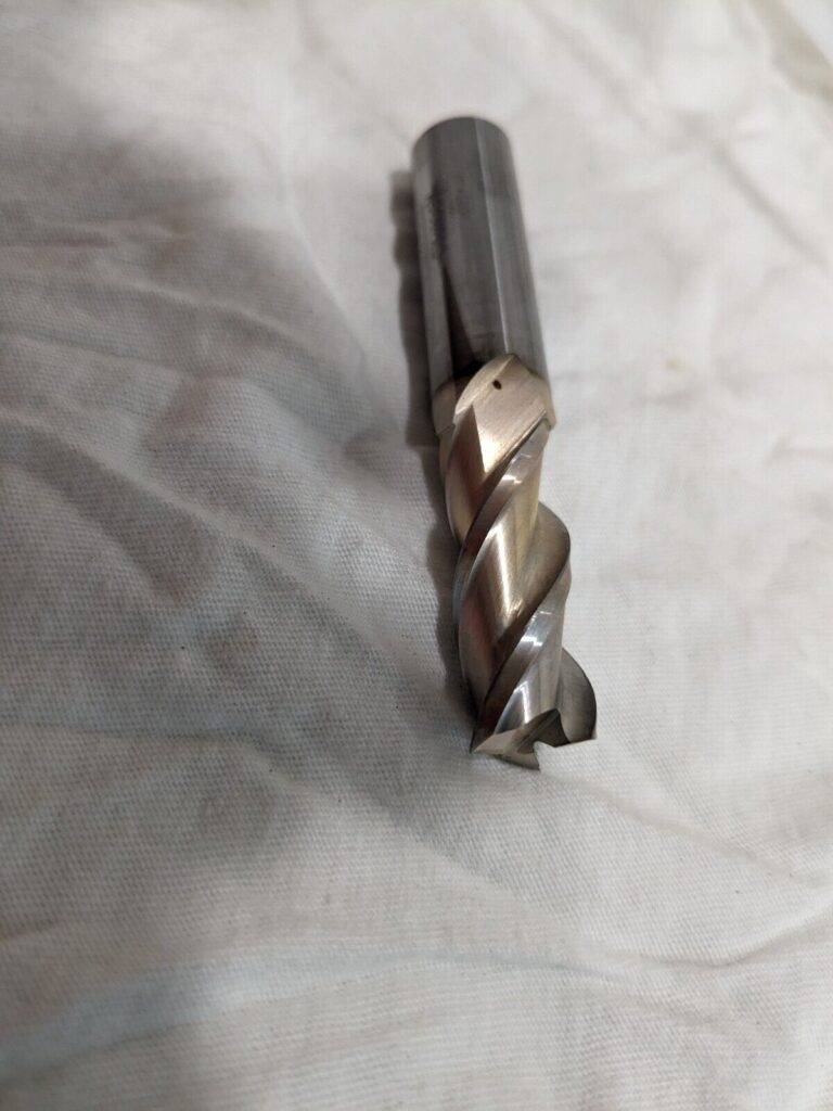 ACCUPRO Square End Mill: 1/2" Dia, 1-1/4" LOC, 3 Fl carbide 12179740