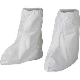 KLEENGUARD Boot Cover: Microporous Film Laminate & Vinyl, White 400 Pack 44495