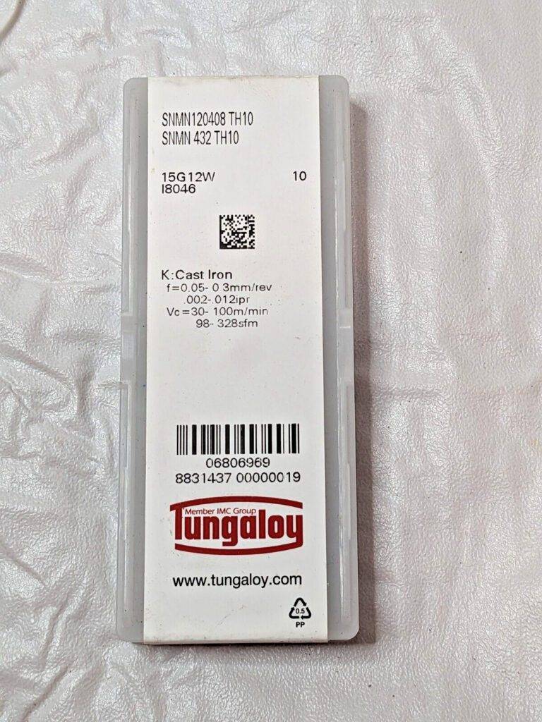 Tungaloy Carbide Indexable Turning Inserts SNMN 432 TH10 QTY 10 6806969