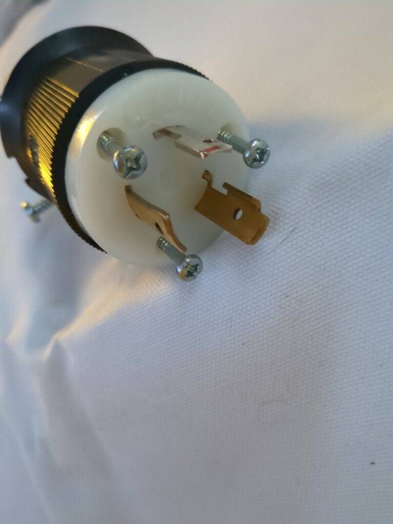 HUBBELL WIRING Locking Inlet: Plug, Industrial, L5-20P, 125V, B&W HBL2311