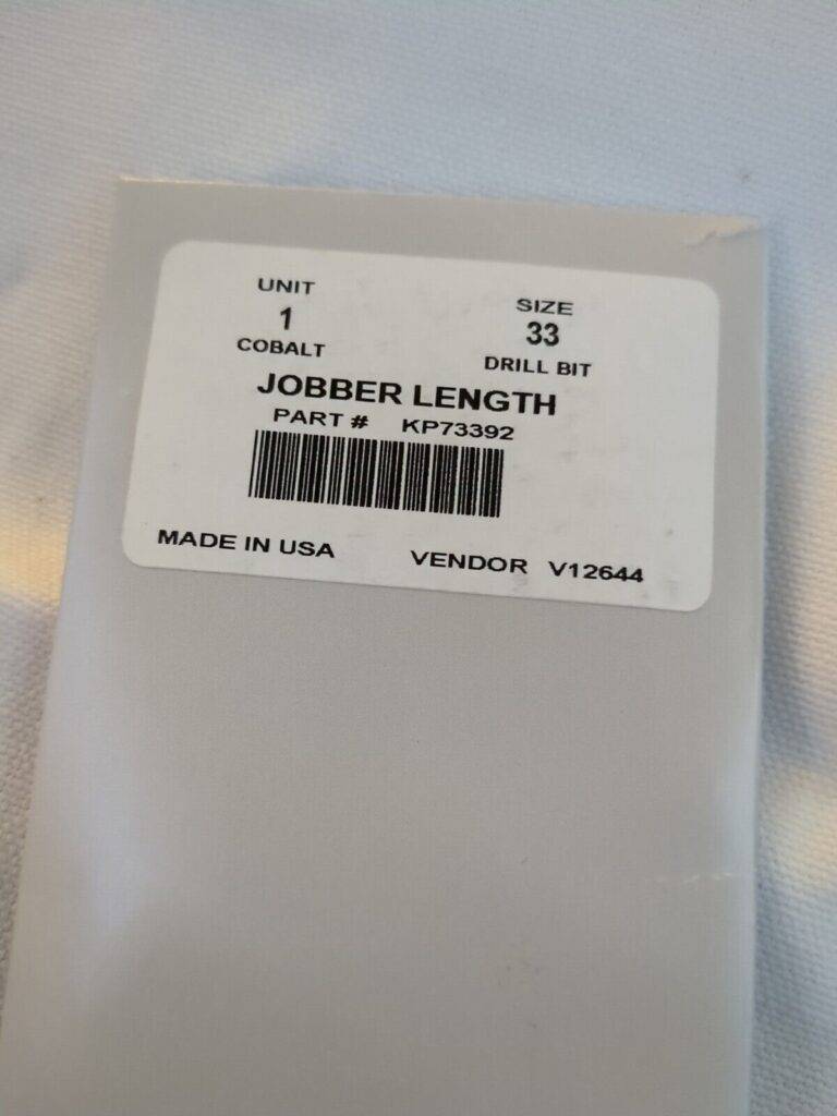Jobber Drill size 33 19 pk KP73392