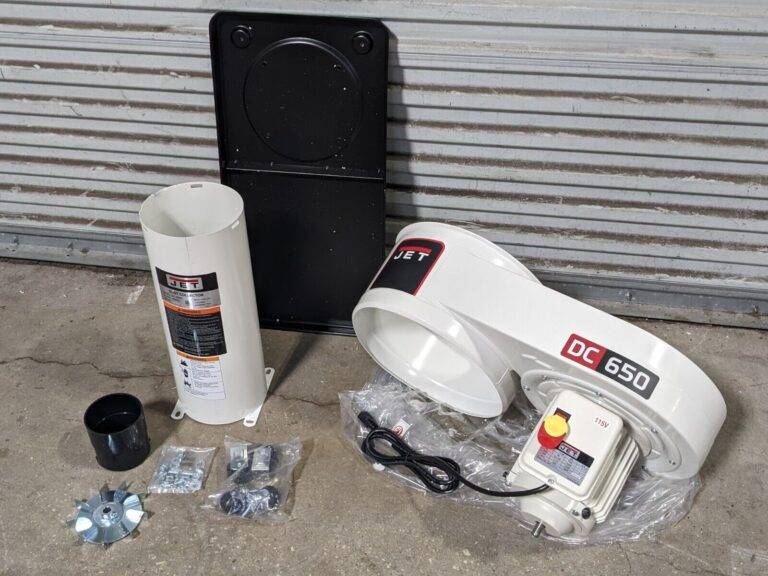 Jet Vortex Cone Portable Dust Collector 650 CFM 1 HP 115v 708642BK