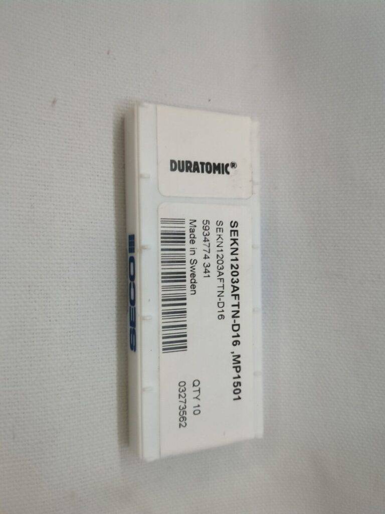 SECO Milling Insert: SEKN1203AFTN-D16 MP1501, Solid Carbide 03273562