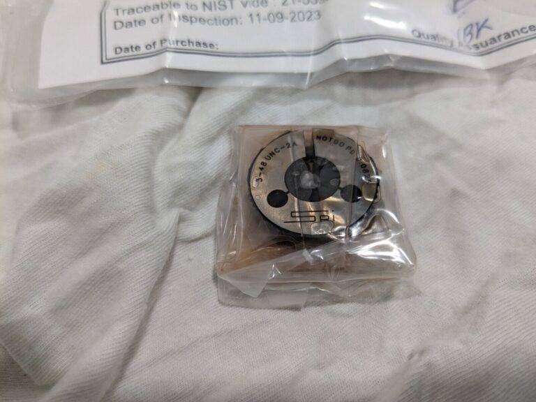 SPI Threaded Ring Gage: #3-48 Thread, Class 2A, no Go 23-123-3