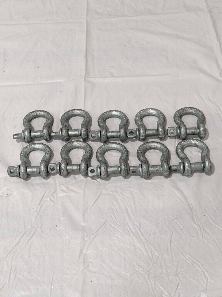 Chicago Hardware Anchor Shackle: 2,000 lb Working Load Limit Qty 10 20620-4