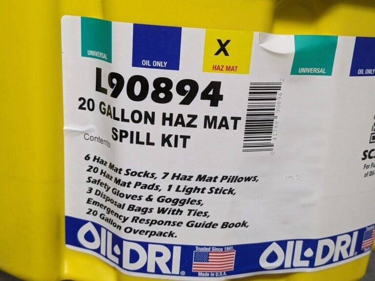 Oil Dri 20 Gallon Hazmat Spill Kit Absorbent Refill Pack L90894
