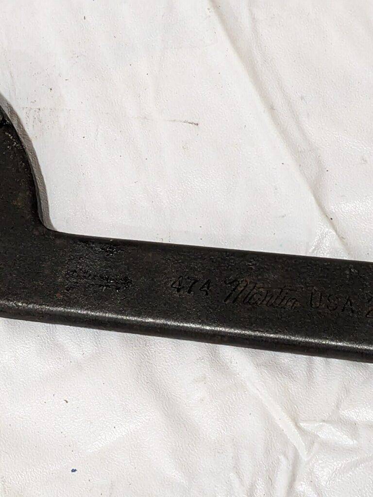 MARTIN 2" to 4-3/4" Capacity, Adjustable Pin Spanner Wrench 0474