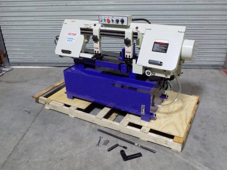 Vectrax Manual Horizontal Bandsaw 10 x 17 Capacity 2 HP 220/440v 3 Ph. DEFECTIVE