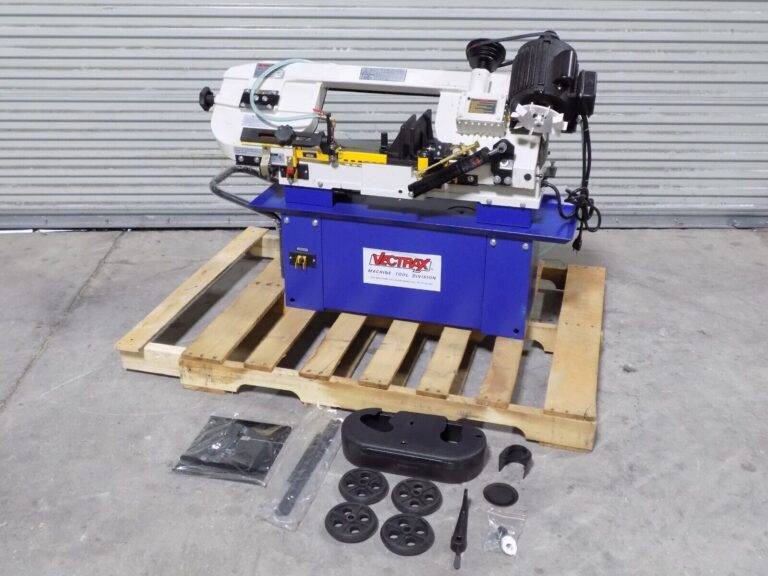 Vectrax 7 x 12 Metal Cutting Bandsaw 4-Speed 90 - 255 Ft/min 3/4 HP 115/230v