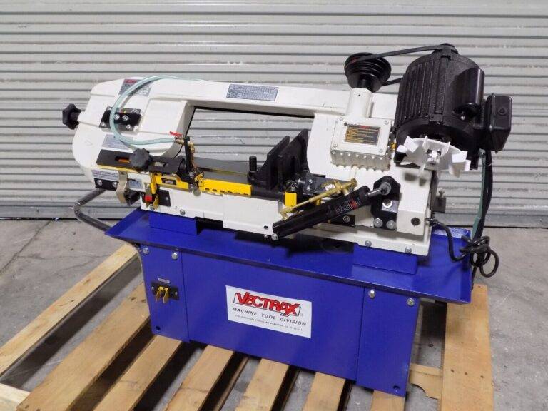 Vectrax 7 x 12 Metal Cutting Bandsaw 4-Speed 90 - 255 Ft/min 3/4 HP 115/230v