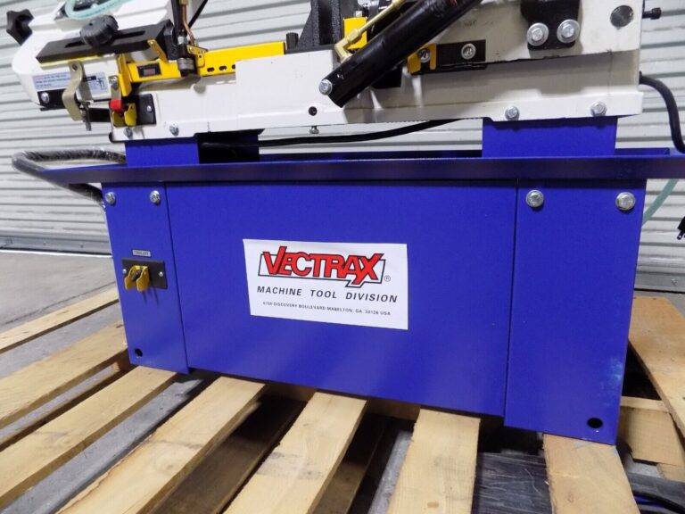 Vectrax 7 x 12 Metal Cutting Bandsaw 4-Speed 90 - 255 Ft/min 3/4 HP 115/230v