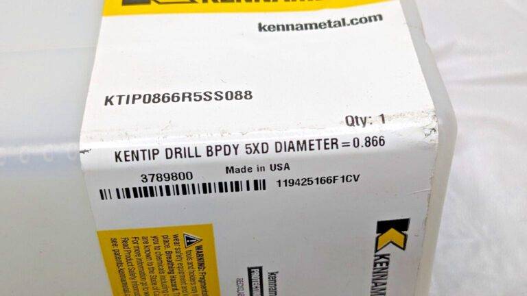 Kennametal Indexable Drill Tip Body 0.8661" Dia KTIP0866R5SS088 3789800