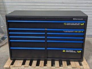 Montezuma Roller Cabinet Tool Box 11 Drawer 56 x 24 x 41 BKM562411TC Damaged