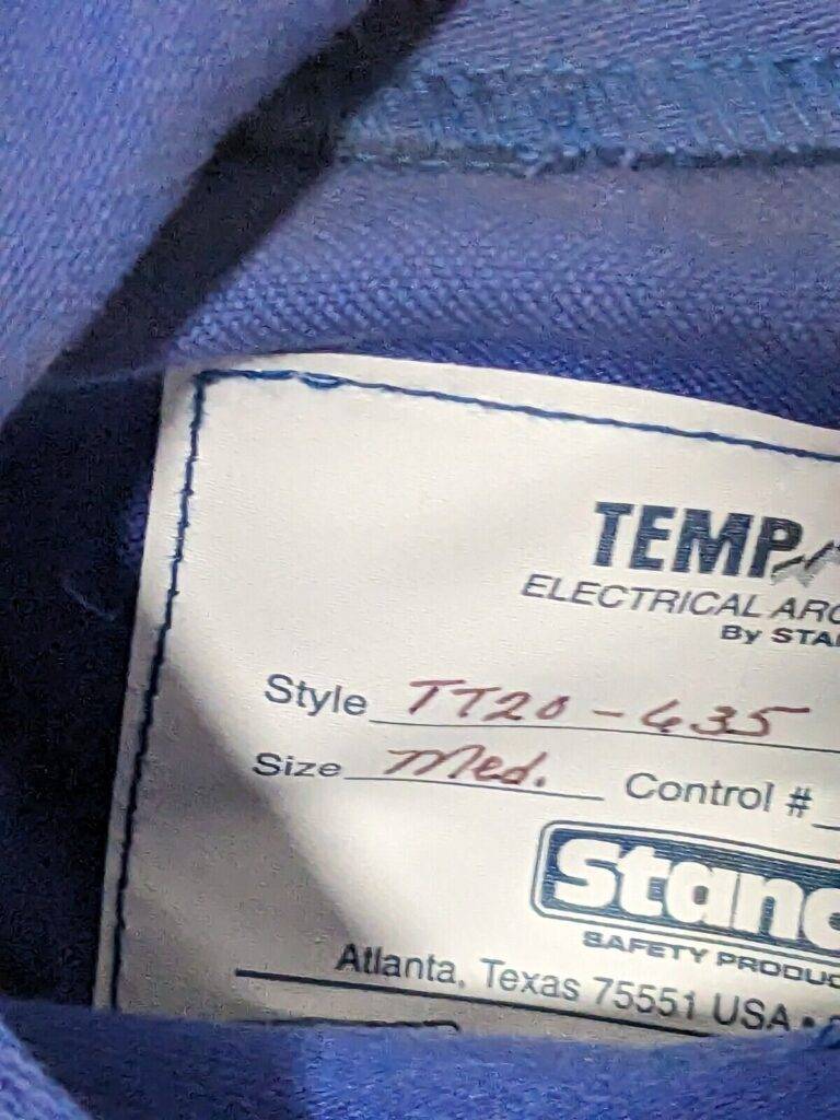 Stanco Non–Hazardous Protection, Size Medium, Indura Ultra Soft TT20-635-M