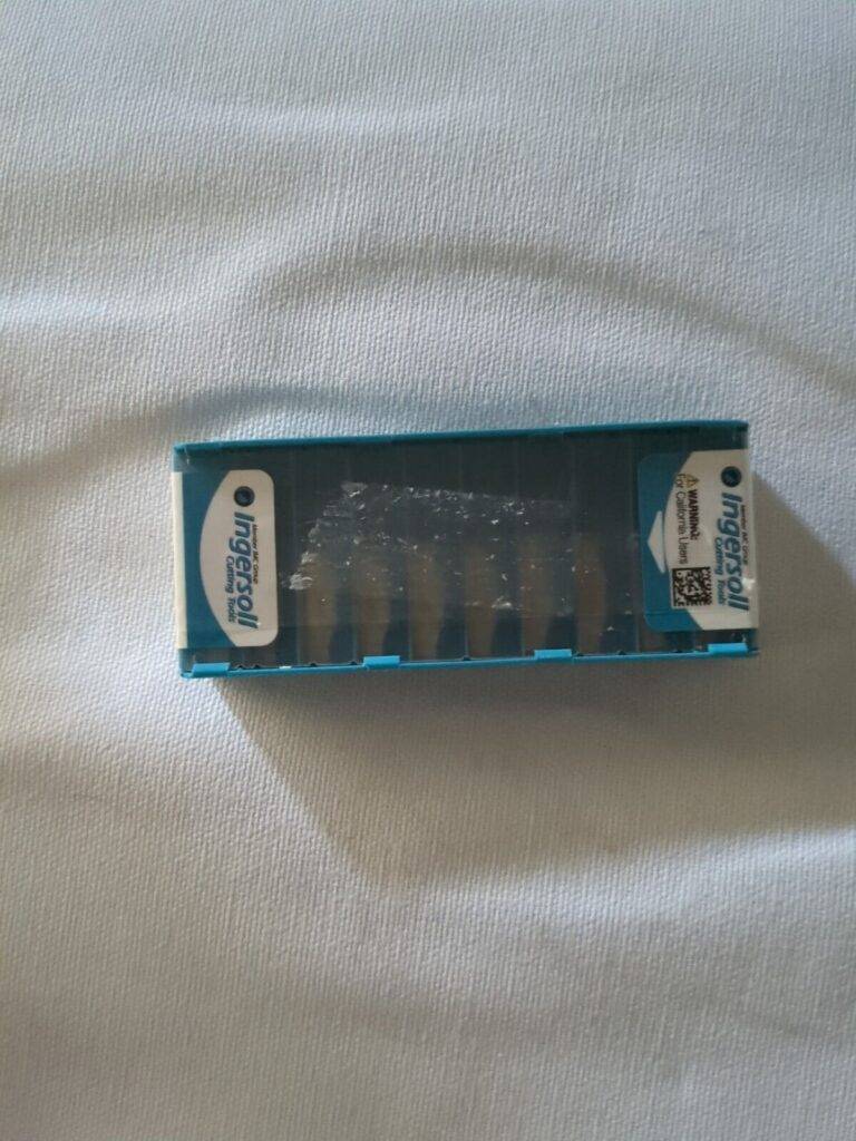 INGERSOLL CUTTING TOOLS Grooving Insert 10pk TDTT TT9080, Solid Carbide 6180213