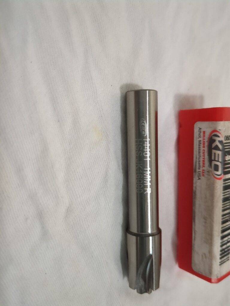 KEO Corner Rounding End Mill: 1.00 mm Radius, 7/16" Dia, 4 Fl HSS 14401