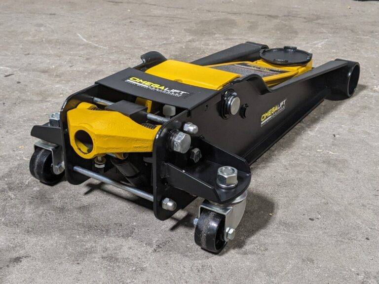 Omega Lift 3-1/2 Ton Hydraulic Service Jack 3-3/4" to 21-5/8" Height 27036