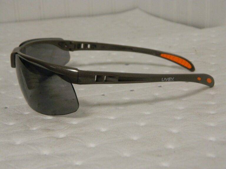 S4211 Uvex Framed Safety Glasses Gray Lenses Scratch Resistant Box of 10