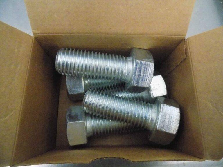 Bowmalloy UNC 1-1/8"-7 x 3" Hex Head Cap Screws Qty 5 36234
