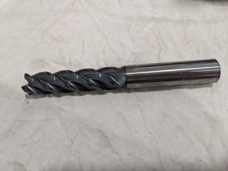 ACCUPRO Square End Mill: 3/4" Dia, 3" LOC, 4 Fl carbide 12183381