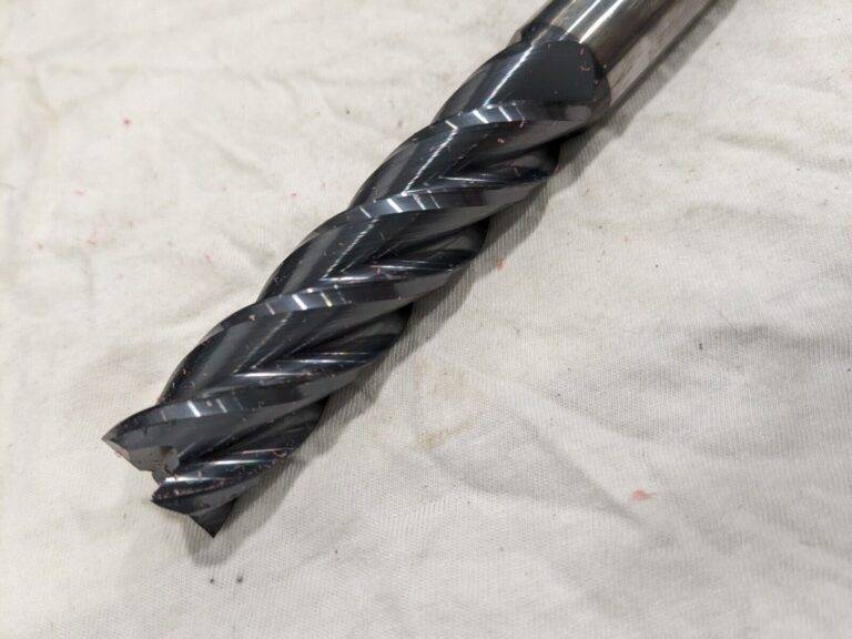 ACCUPRO Square End Mill: 3/4" Dia, 3" LOC, 4 Fl carbide 12183381