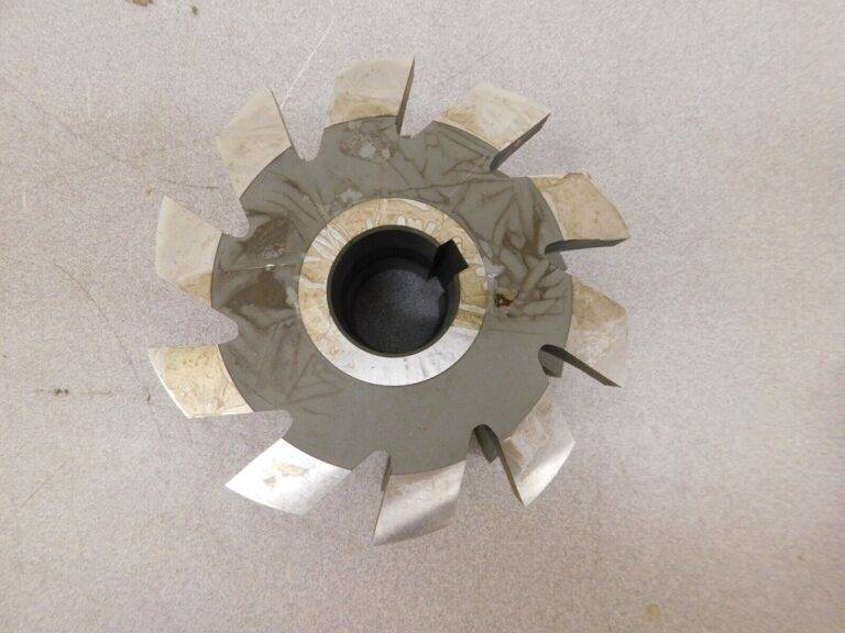 Dolfa Concave Milling Cutter 2" Circle 6" Dia 1.5" Hole HSS 10 Teeth 5-703-155