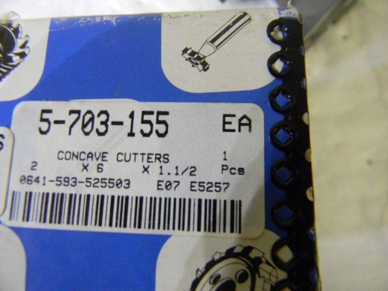 Dolfa Concave Milling Cutter 2" Circle 6" Dia 1.5" Hole HSS 10 Teeth 5-703-155
