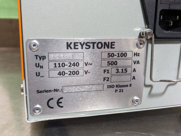Keystone TS318 Analog Capacitor Discharge Stud Welding System w/ TSK 310 Gun