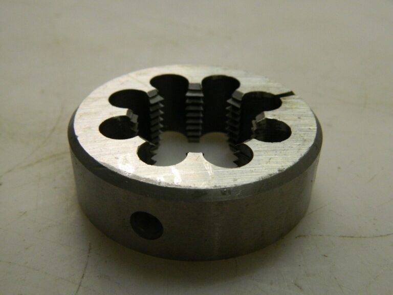 Interstate Round Pipe Die 1 - 11-1/2 NPT Thread 2-1/2" Outside Dia HSS 03801297