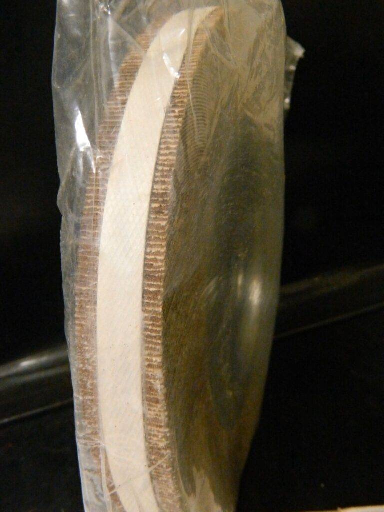 Aluminum Oxide 1-3/4 x 10 Abrasive Fly Wheel Lot of 2