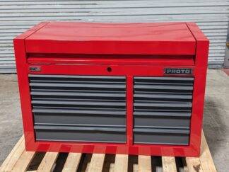 Proto Top Chest Tool Box 12 Drawer 41 x 22 x 27 Steel Red SCRATCH N DENT